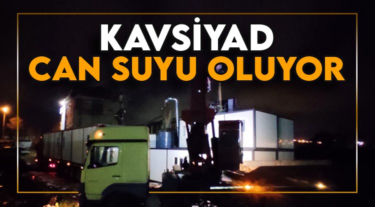 KAVSİYAD'dan deprem bölgesine konteynır ve kurtarma ekibi