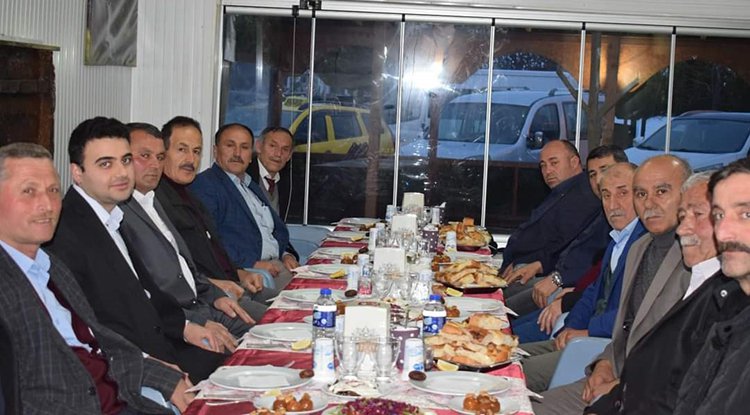 Kaymakam Kılıç, iftarda muhtarlarla buluştu