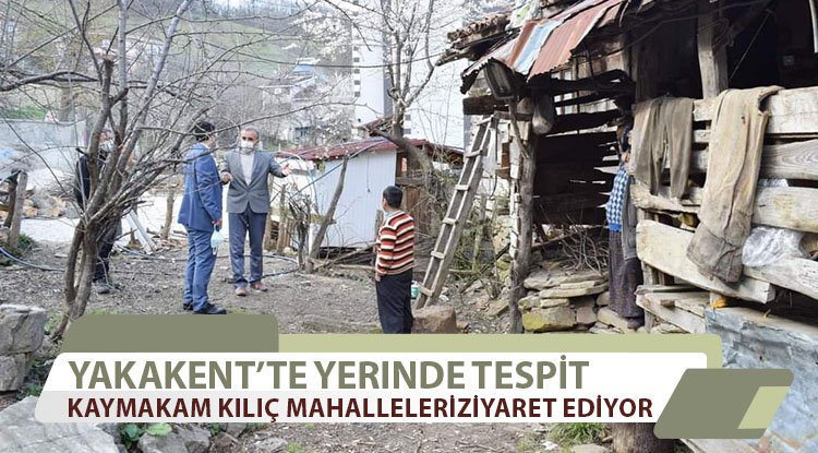 Kaymakam Kılıç köyleri ziyaret etti