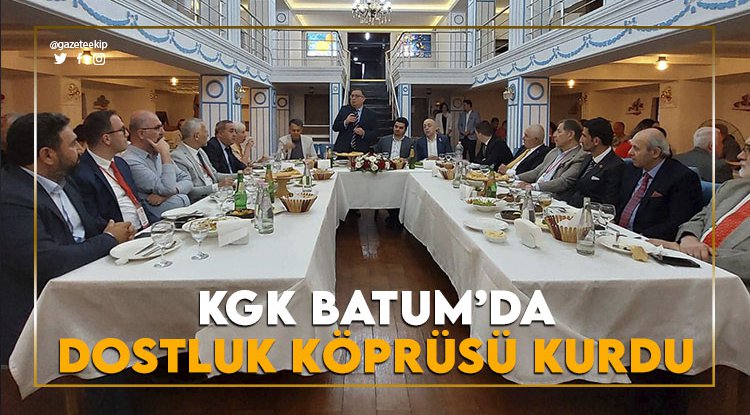 KGK, Batum’da dostluk köprüsü kurdu