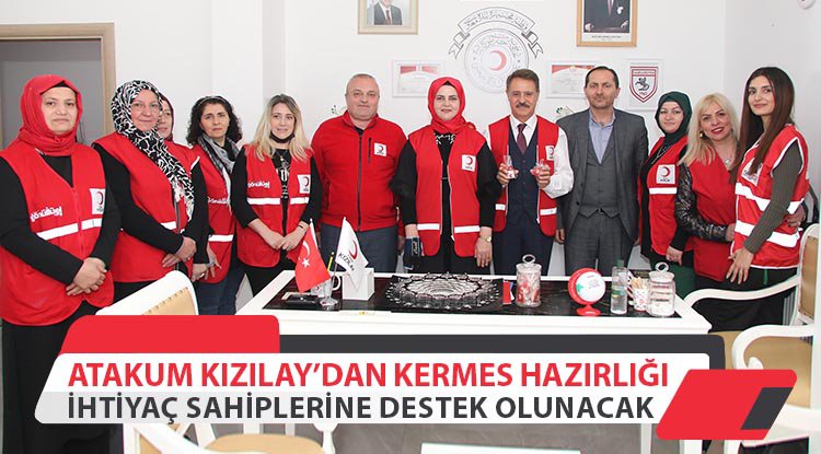 Kızılay Atakum Kadın Başkanlığı kermes hazırlığında