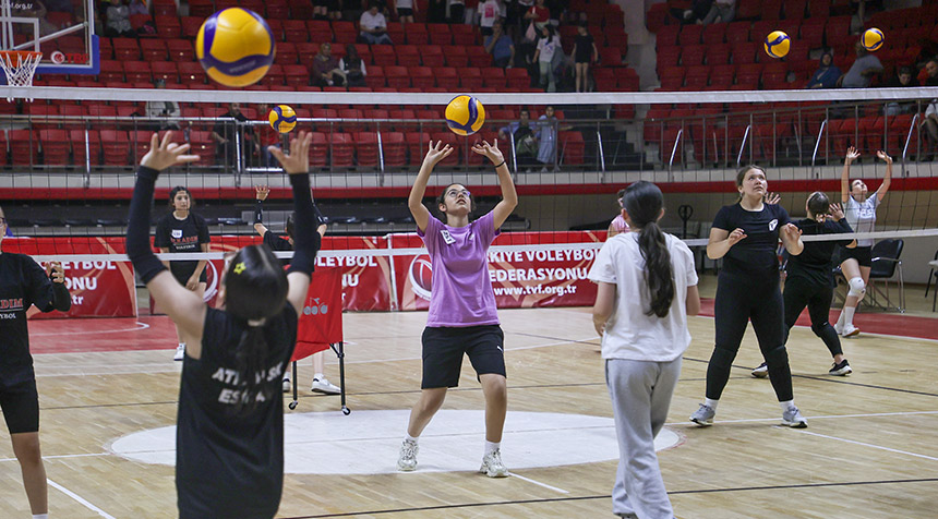 Samsunspor'da Voleybol Altyapı Seçmeleri Tamamlandı