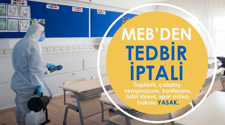 MEB'den yeni koronavirüs tedbiri