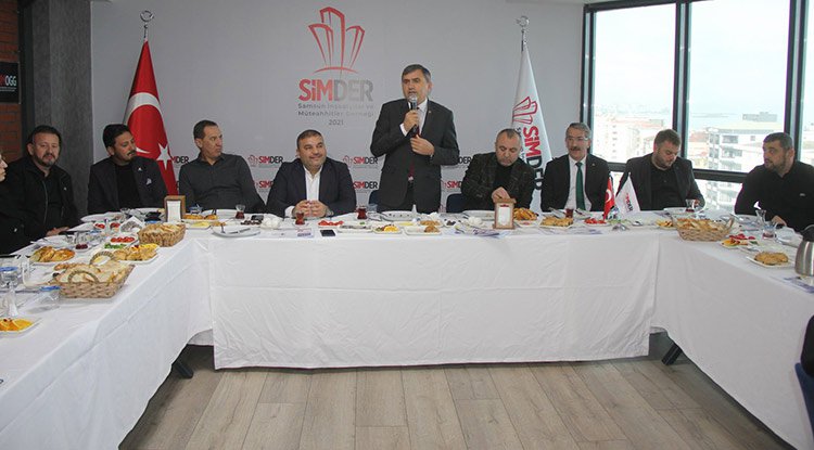 MHP'den SİMDER'e ziyaret