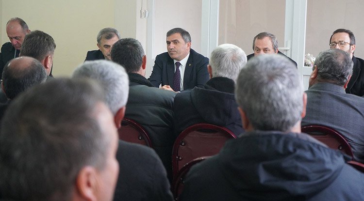 MHP Heyeti Bafra'ya Çıkarma Yaptı