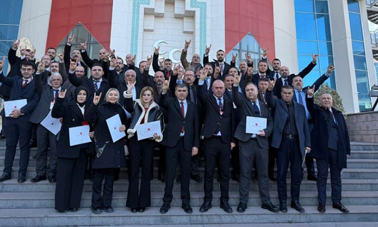 MHP Samsun heyeti Ankara'da