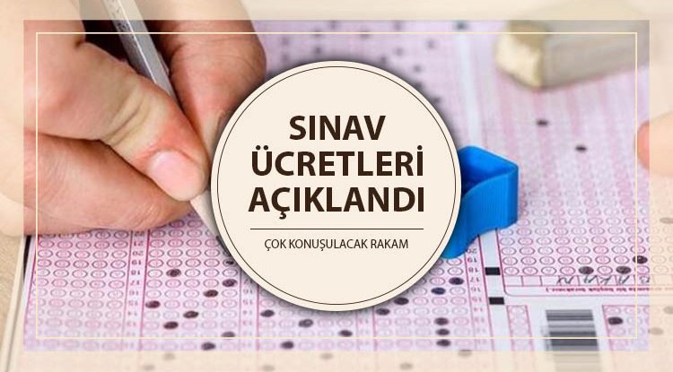 ÖSYM Sınav ücretlerini açıkladı!