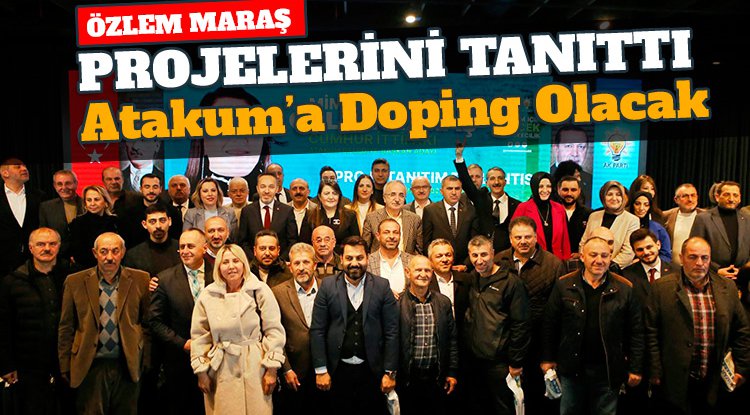 Özlem Maraş projelerini tanıttı