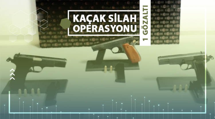 Polisten silah kaçakçısına suçüstü