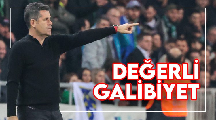 Şampiyonluk yolunda değerli galibiyet