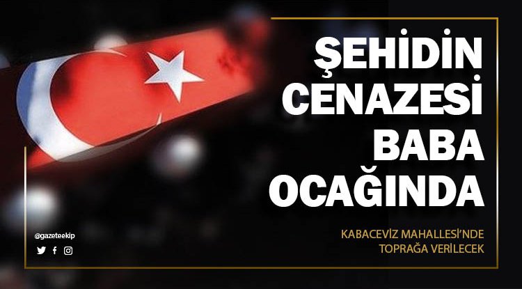 Samsun'a şehit ateşi düştü