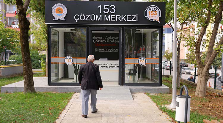 Samsun Bafra 153 Çözüm Merkezi'ne kavuştu