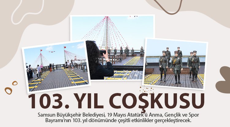 Samsun Büyükşehir’den 19 Mayıs’a yakışır kutlama