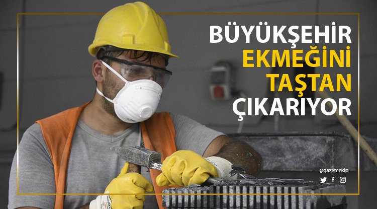 Samsun Büyükşehir taş ihraç ediyor