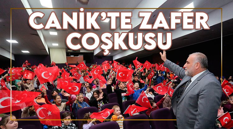 Samsun Canik'te Çanakkale Zaferi coşkusu