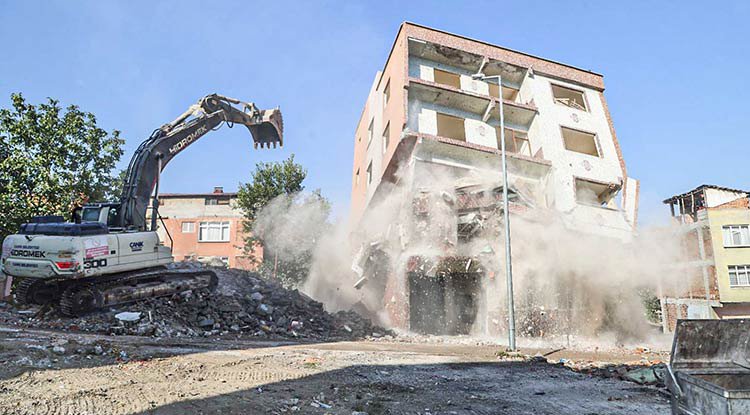 Samsun Canik'te Depreme Dayanıksız 741 Bina Yıkılıyor