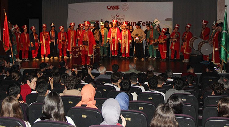Samsun Canik'te fetih coşkusu