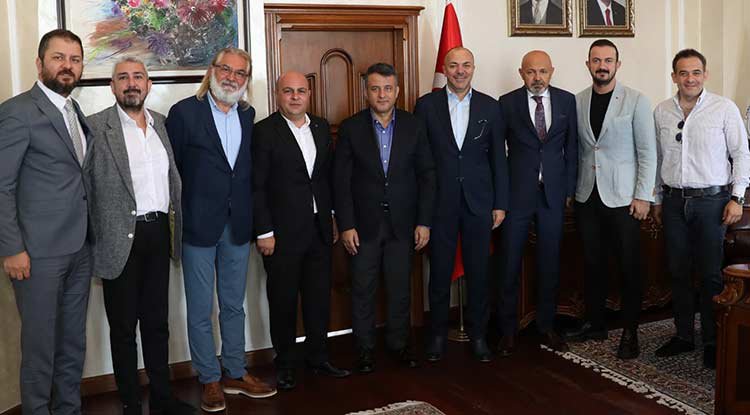 Samsun Çarşambalılar Vakfı’ndan Başkan Doğan’a Ziyaret