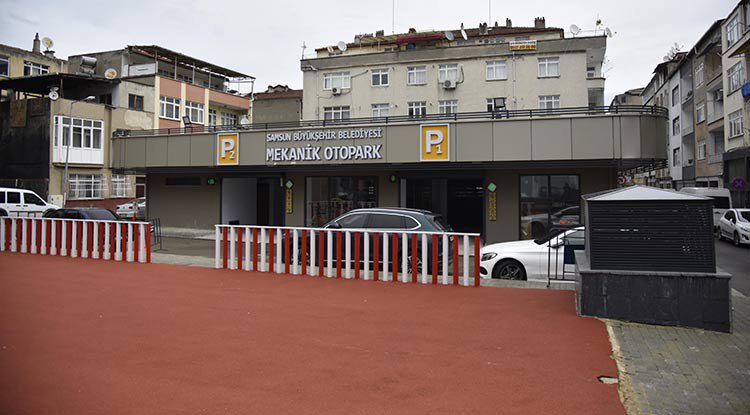 Samsun Çiftlik'e mekanik otopark