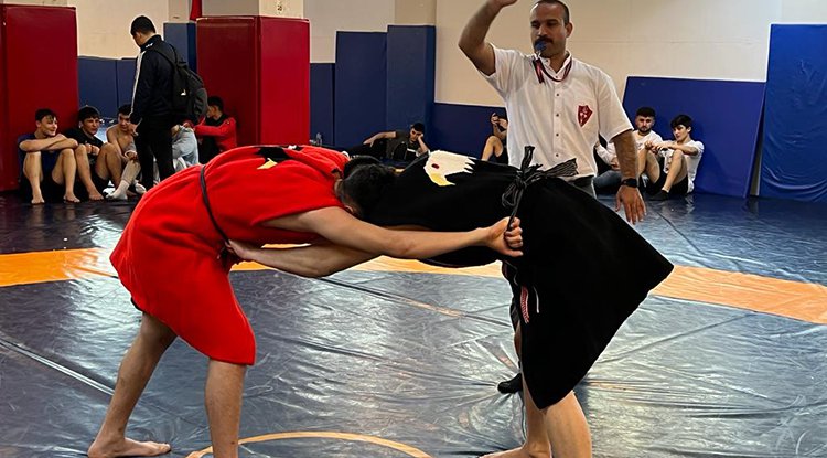 Samsun'da 'Aba Güreşi' heyecanı sona erdi
