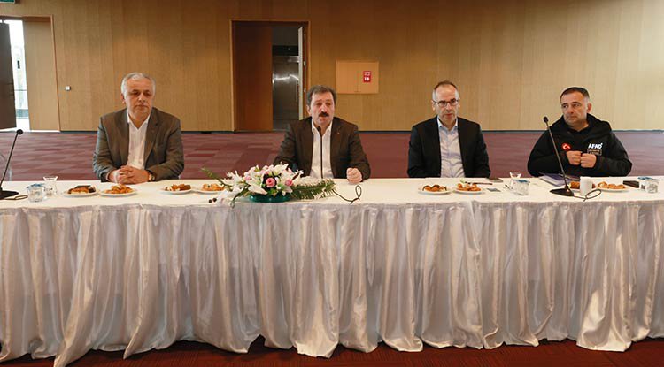 Samsun'da afet toplantısı
