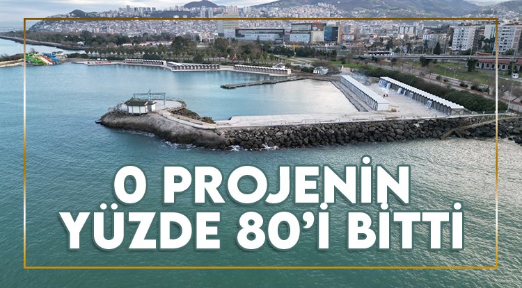 Samsun'da Balıkçı Barınağı Projesi’nin yüzde 80’i tamamlandı