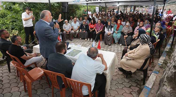 Samsun'da Başkan Sandıkçı'dan Doğal Gaz Müjdesi