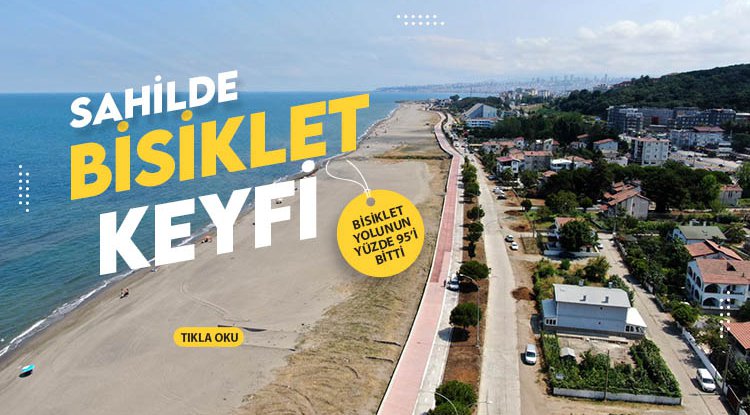 Samsun'da bisiklet yolunun yüzde 95'i tamamlandı