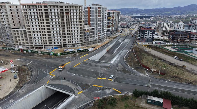 Samsun'da Bu Yol Trafiği Rahatlatacak
