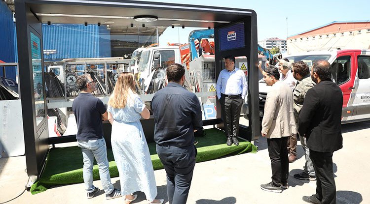 Samsun'da dijital durak dönemi başlıyor