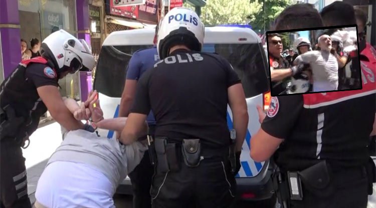 Samsun’da gazeteciye polis şiddeti