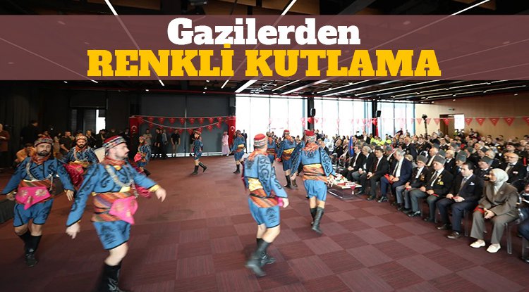 Samsun'da Gaziler Günü'ne renkli kutlama