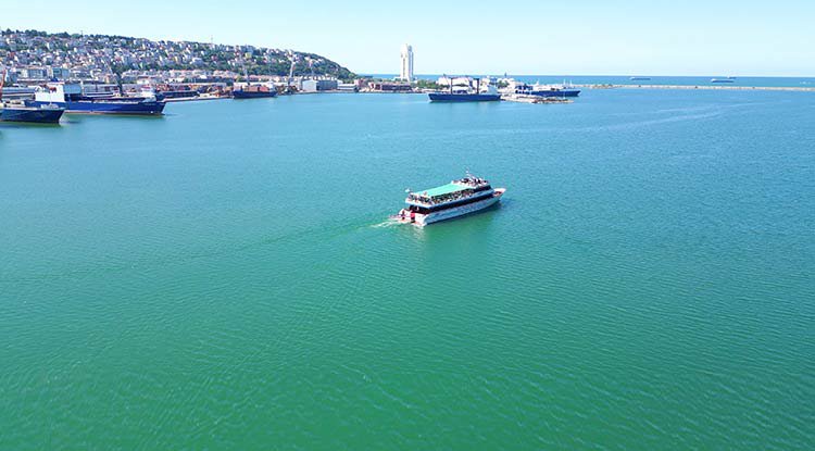 Samsun'da gemi turları ilgi görüyor