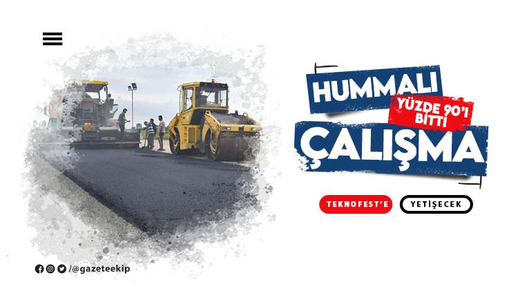 Samsun'da Havalimanı TEKNOFEST’e hazırlanıyor