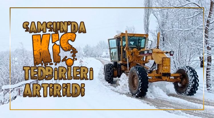 Samsun'da kış tedbirleri artırılacak