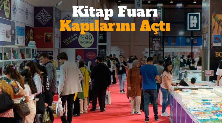 Samsun'da Kitap Fuarı kapılarını açtı
