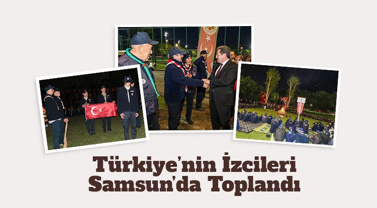 Samsun'da 'Kurtuluşa İlkadım İzcilik Kampı’ devam ediyor