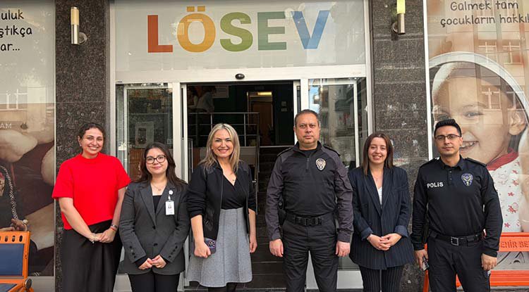 Samsun'da LÖSEV'e Polis Desteği