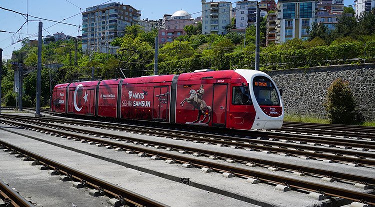 Samsun'da 19 Mayıs'ta toplu ulaşım ücretsiz