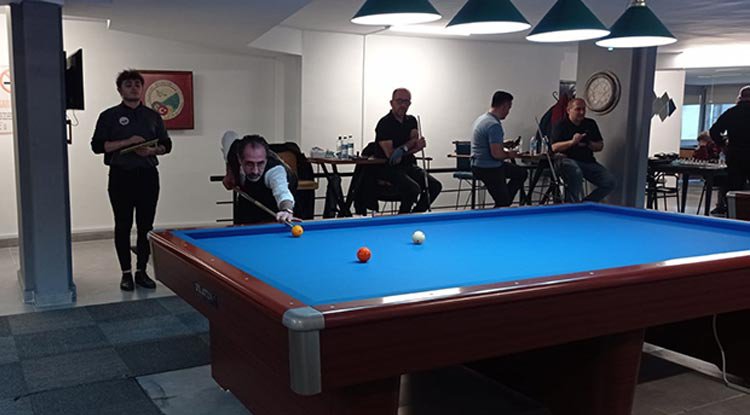 Samsun'da 23 Nisan Bilardo Turnuvası sona erdi