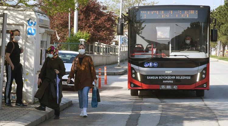 SAMSUN'DA OTOBÜSLERE MİTİNG AYARI