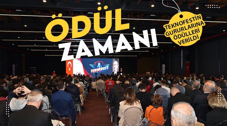 Samsun'da Teknofest’in gururlarına ödül yağdı