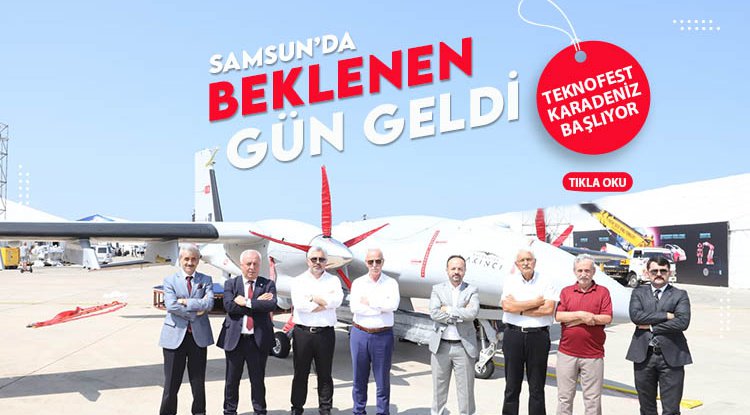 Samsun'da Teknofest Karadeniz başlıyor