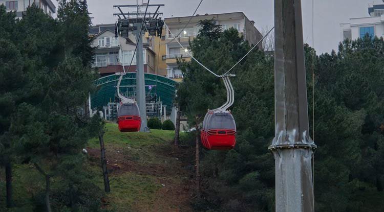 Samsun'da teleferik yeniden açılıyor