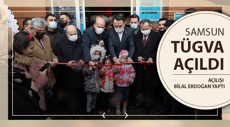 Samsun'da TÜGVA törenle açıldı