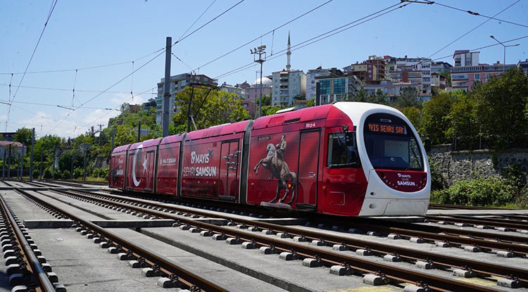 Samsun'da ulaşım bayramda ücretsiz