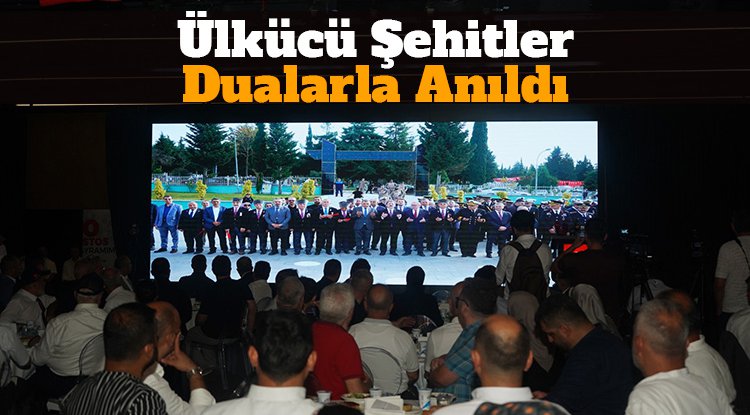 Samsun'da ülkücü şehitler dualarla anıldı