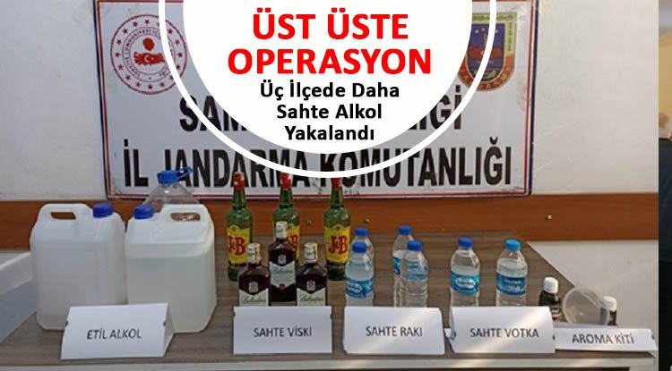 Samsun'da üst üste operasyon