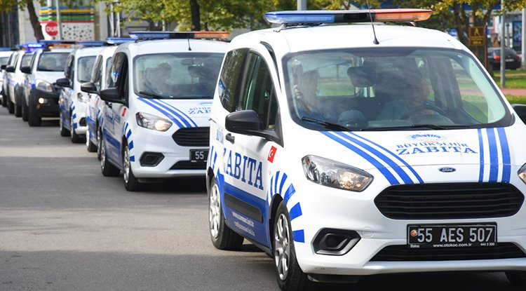 Samsun'da zabıta araç filosunu güçlendirdi