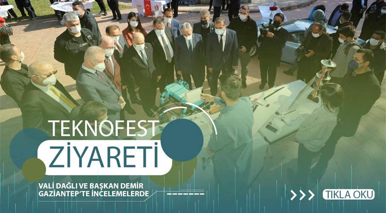 Samsun'dan Gaziantep'e Teknofest ziyareti